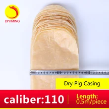 Оболочка salame большая ветчинная колбаса Диаметр упаковки корпуса 110 мм Длина 500 мм на белый пудинг ветчинная колбаса машина