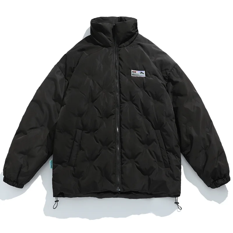 Filling White Duck Down Short-Sleeved Stand-Up Collar Down Jacket Men's 2021 Winter New Warm Cotton Jacket Male Windproof