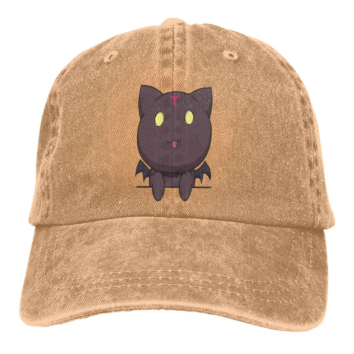 

Pure Color Dad Hats Chomusuke Hat Sun Visor Baseball Caps God's Blessing On This Wonderful World Satou Kazuma Comedy Novel