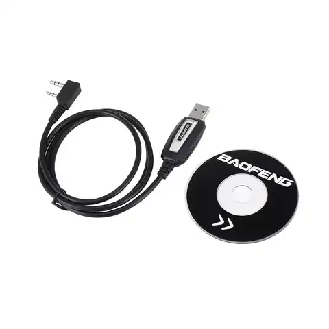 USB-кабель для программирования Baofeng, телефонная рация, кабель для кодирования K-порта, шнур для телефона, аксессуары