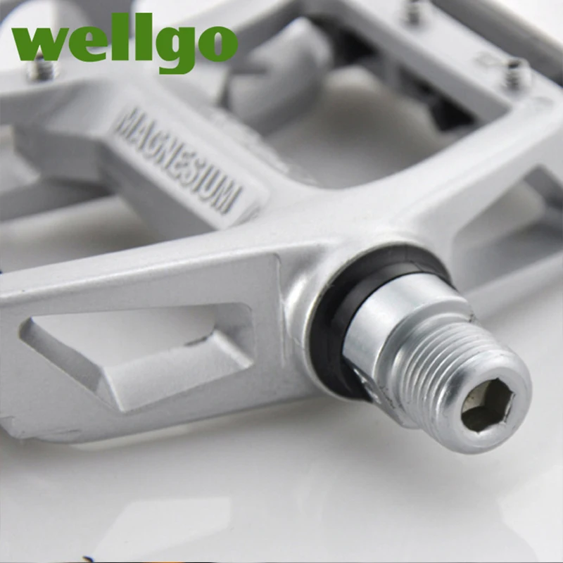 Wellgo MG-1 супер светильник качество agnesium велосипедные педали противоскользящие для