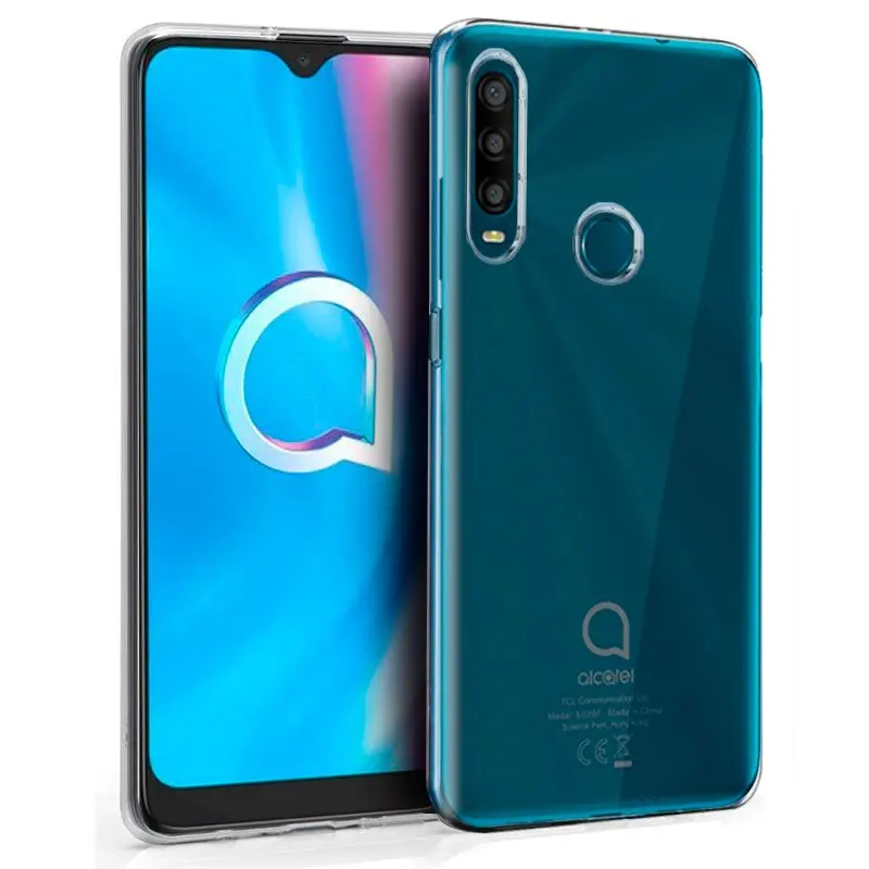 Alcatel 1SE 2020 compatible Silicone Case transparent soft Gel TPU light rubber | Mobile Phone Cases &amp Covers