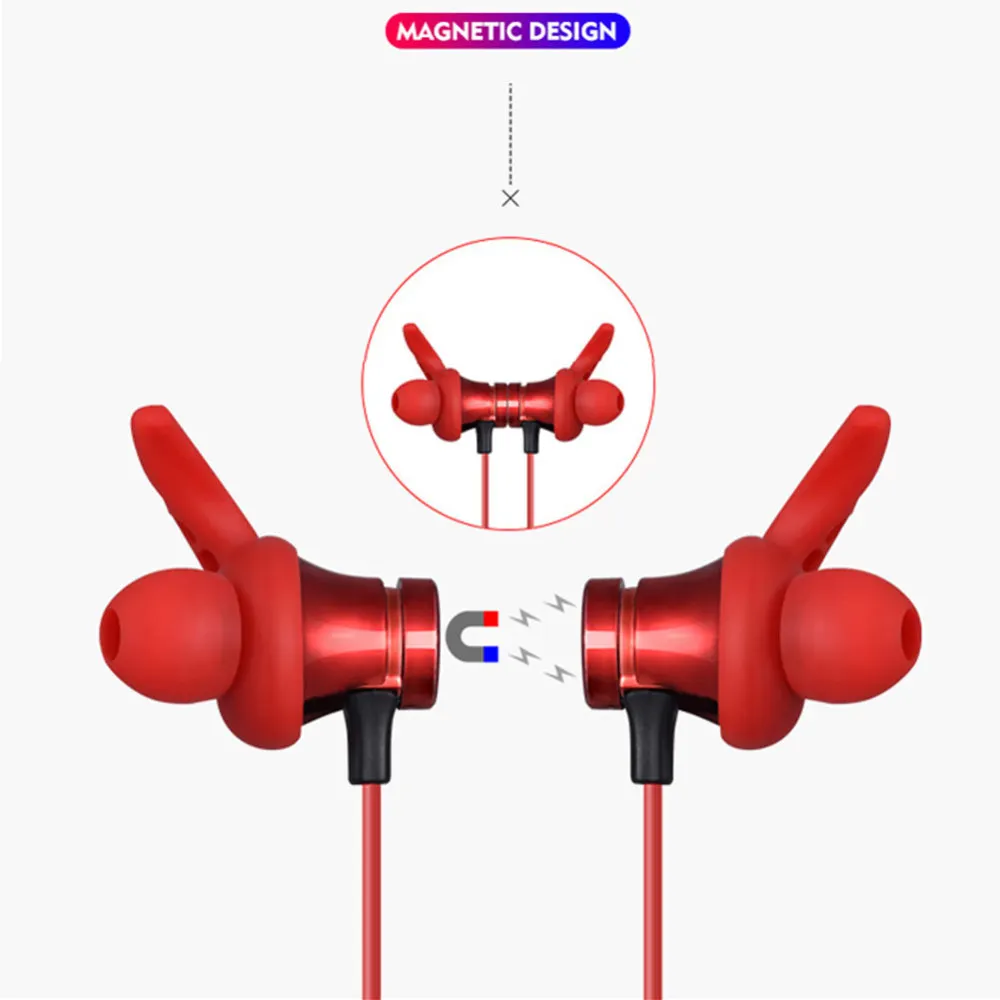 Беспроводные наушники с поддержкой Bluetooth 5 0 гарнитура бас стерео