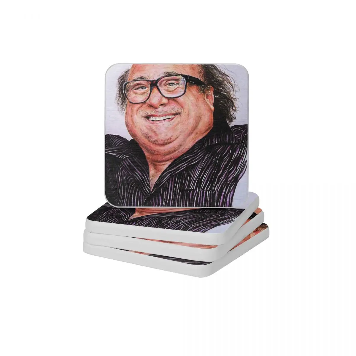 Дэнни ДеВито диатомит Земляная квадратная круглая подставка Защита от ожогов