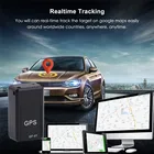 Мини-локатор для автомобиля, GF-07, часы с системой слежения GPS, управление через приложение, функция записи от потери, GPS-локатор, трекер для автомобиля, защита от кражи детей