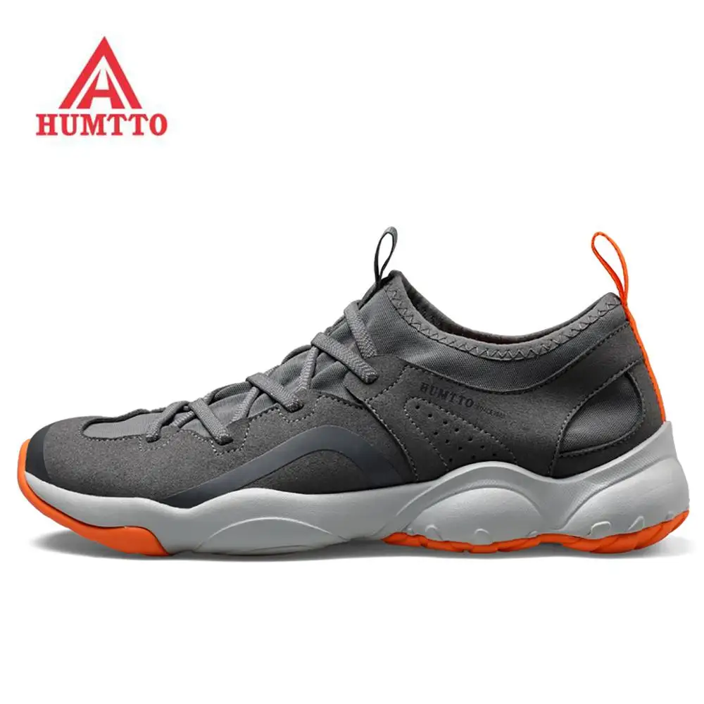 

HUMTTO Men's Outdoor Trekking Hiking Fitness Gym Shoes Sneakers With Breathable Bottom For Men Sports Climbing Travel Shoes Man