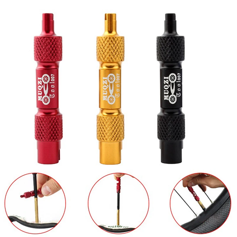 

Двухсторонний велосипедный гаечный ключ, многофункциональный инструмент для снятия клапана из алюминиевого сплава, разборка