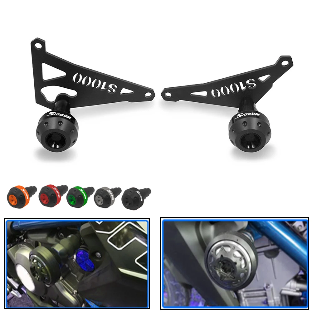 

Motorcycle Aluminium Frame Slider Engine Fairing Guard Anti Crash Pad Protector For BMW S1000R S1000 R S 1000 R 2014 2015 2016