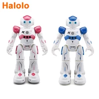halolo r2 usb charging dancing gesture control rc robot toy intelligent program for children kids birthday gift smart robot