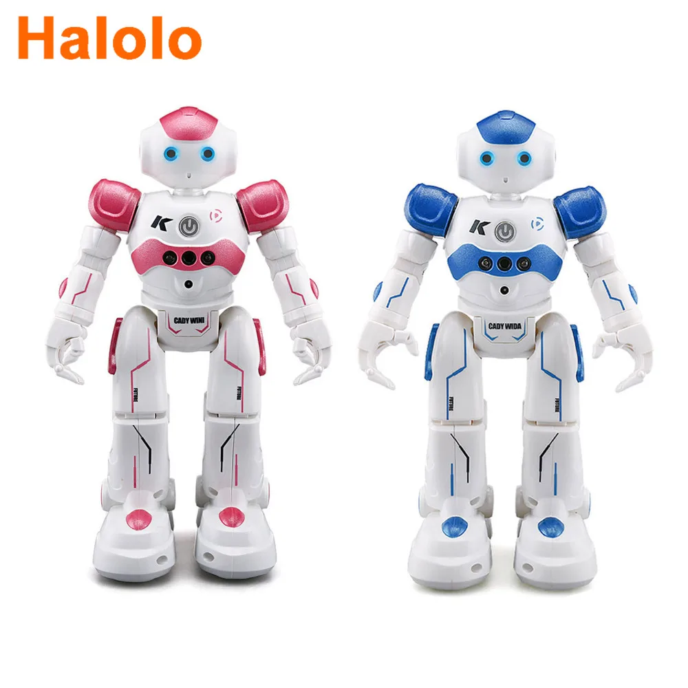 Halolo R2 USB Charging Dancing Gesture Control RC Robot Toy Intelligent Program for Children Kids Birthday Gift Smart | Игрушки и хобби
