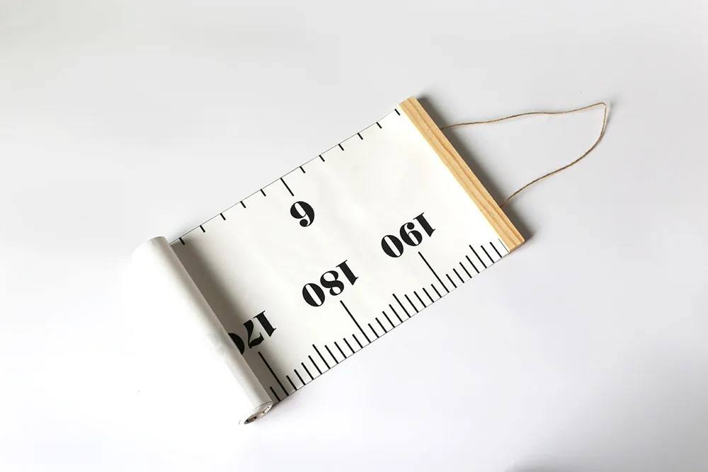 Настенная линейка для измерения высоты детской комнаты Наклейка дома спальни