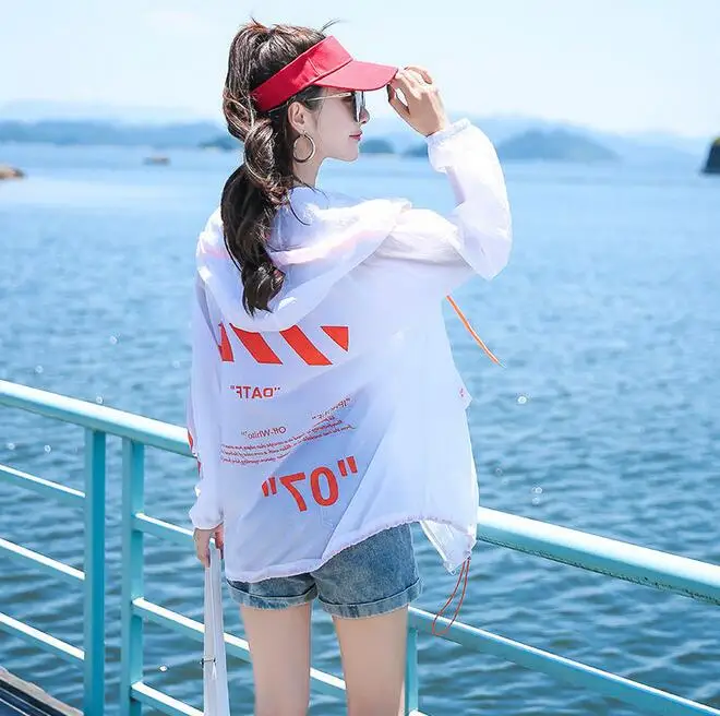 

Sunscreen women's short 2020 summer new fashion fairy super fairy versatile breathable sunscreen loose thin coat