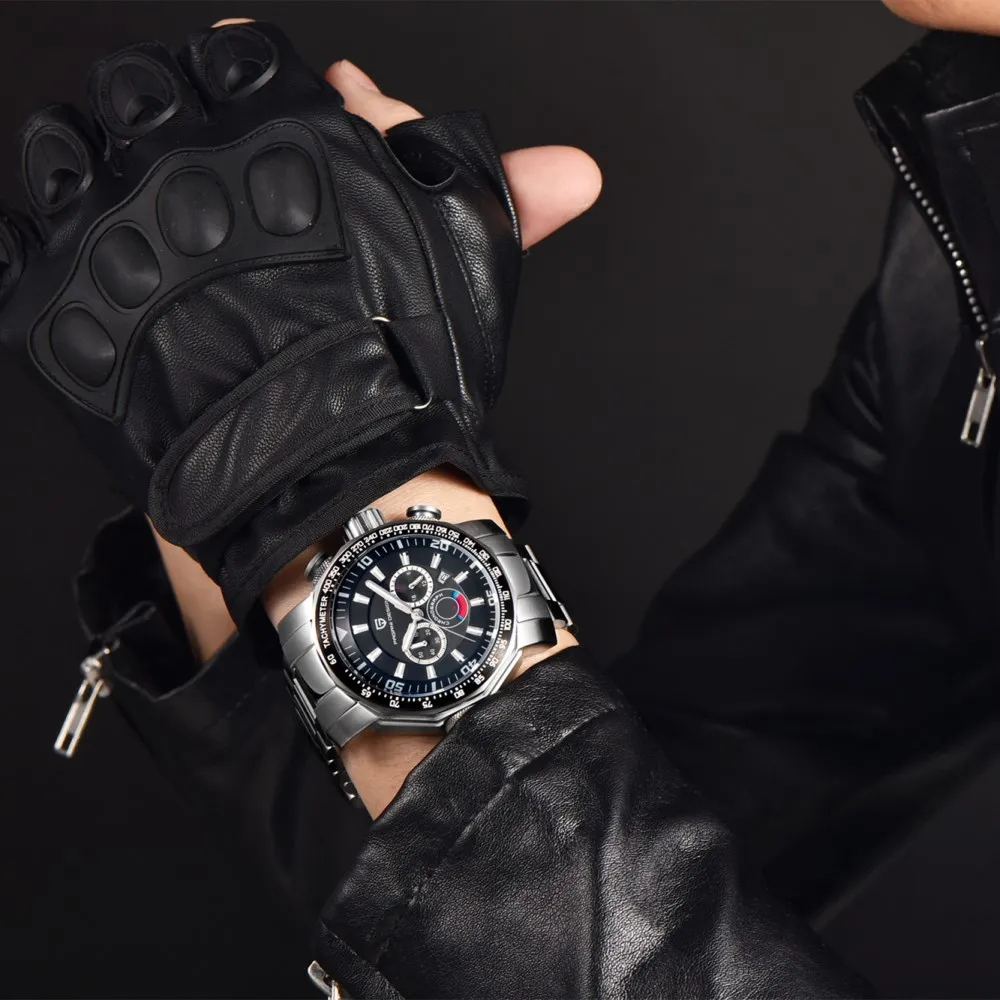 Топ люксовый бренд PAGANI Дизайн Спортивные часы Reloj Hombre военные водонепроницаемые