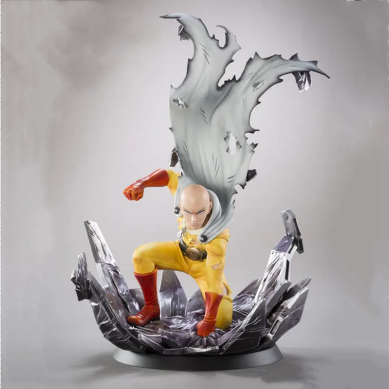 

Фигурка персонажа аниме BIG One Punch Man, 24,5-30 см, сенсей Сайтама, 15 см, фигурка героя из ПВХ, модель, коллекционный подарок для детей