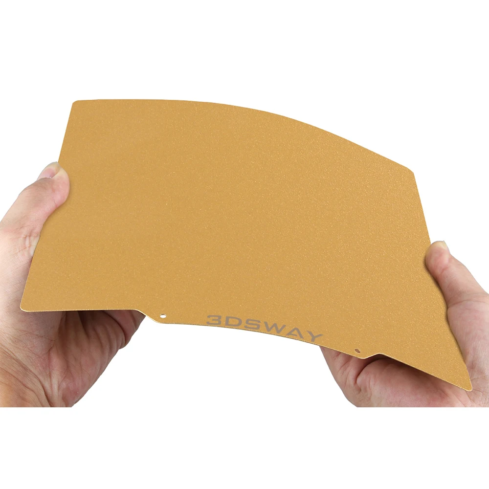 

3DSWAY 3D Printer Parts 220/235/310mm Double Sided Spring Steel Textured PEI Sheet Powder Coated Flex Build Plate for Ender 3