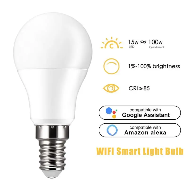 Firya Smart WiFi светильник лампа 15 Вт Voice Управление волшебный пробуждения s