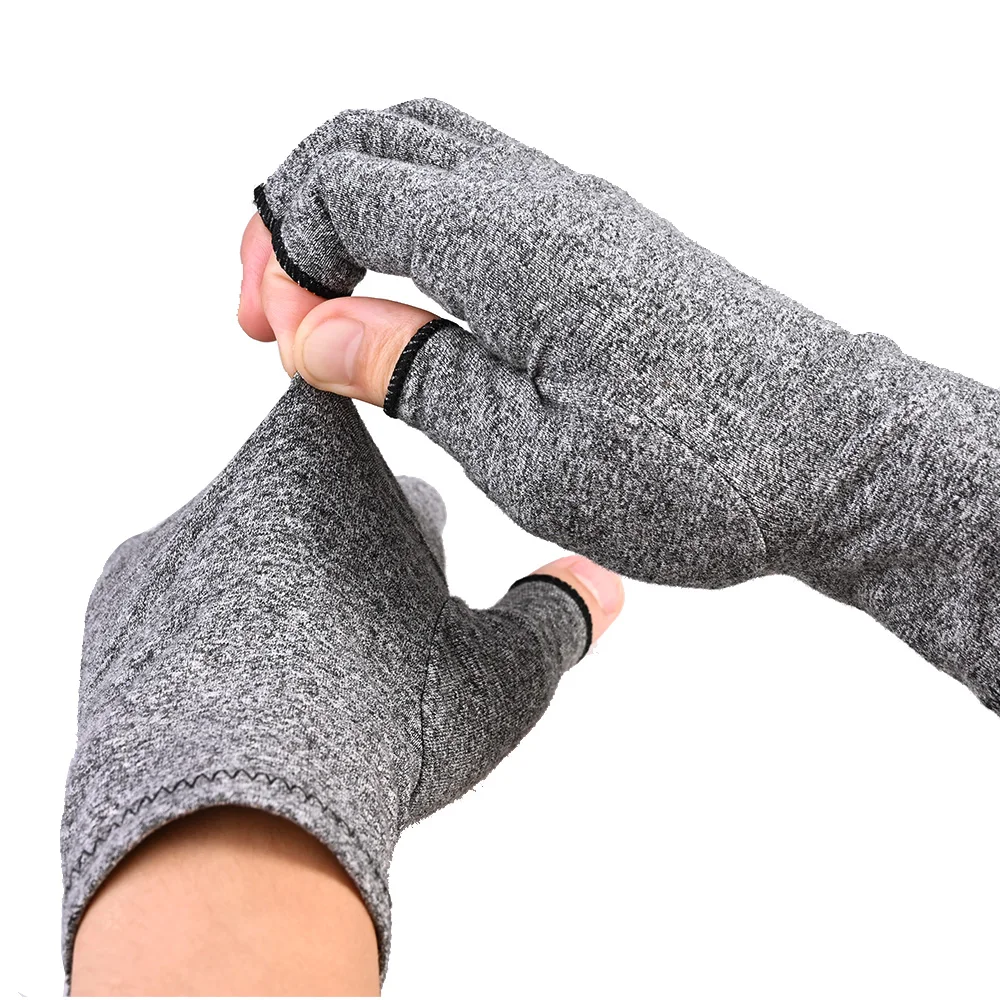 Zacro женские мужские хлопковые эластичные руки артрита боли в суставах облегчение