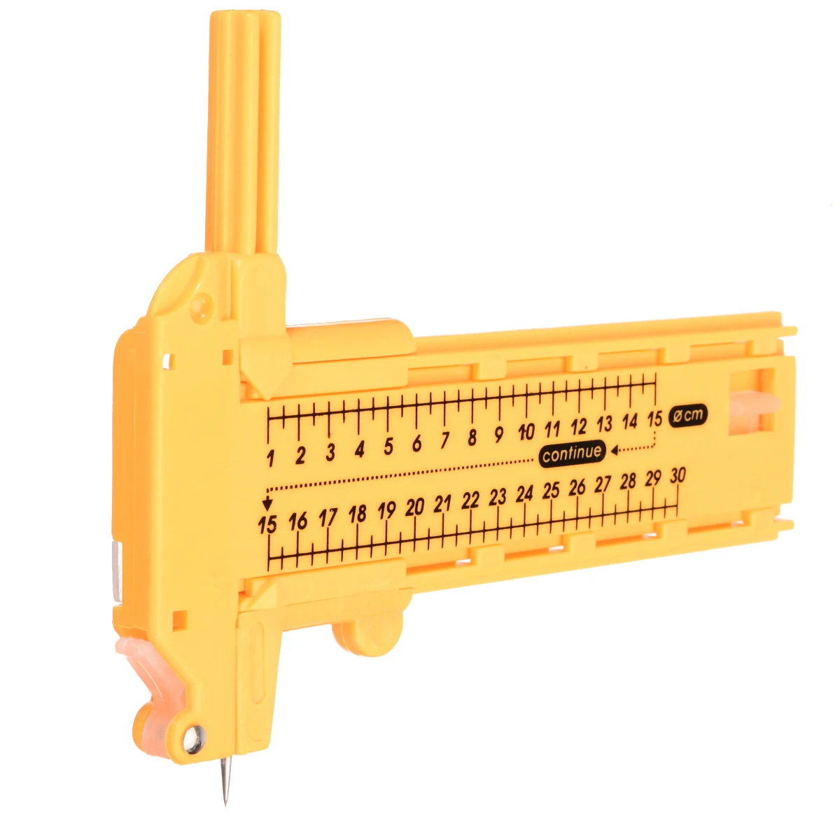 

Пластиковый роторный бумажный циркуль для кожи круглый резак 1-30 см + 6 запасных лезвий + 3 провода Регулируемый Круглый режущий инструмент