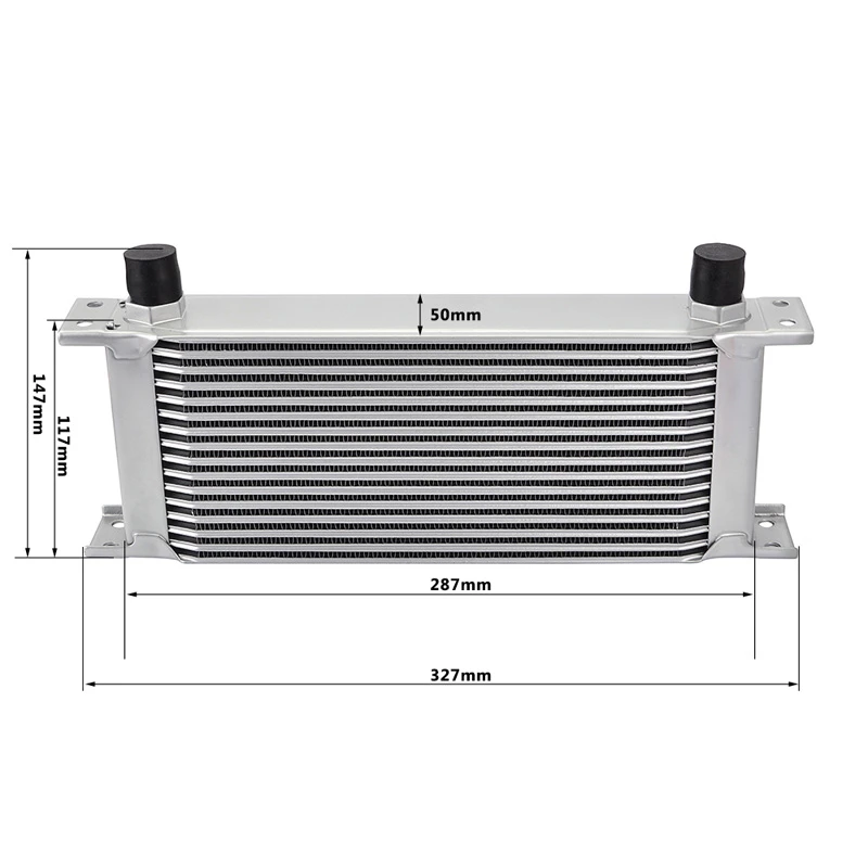 Масляный радиатор передач SPEEDWOW универсальная пластина для охлаждения