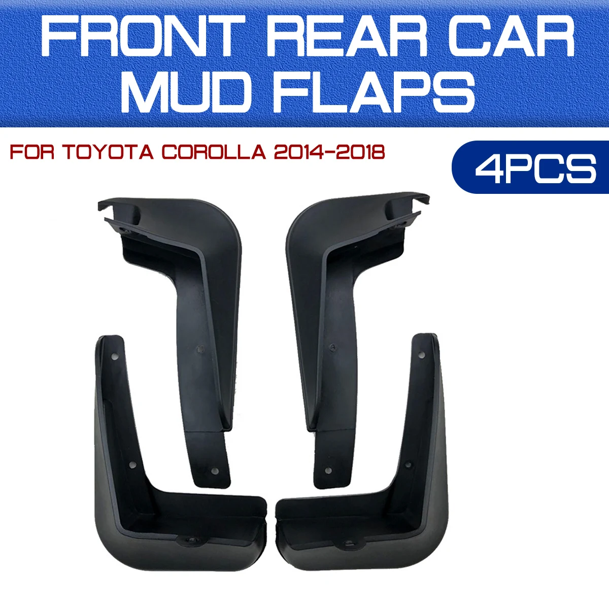 Car Front Rear Fender Flare Mud Guard Flap Anti Splash Mudflap for Toyota COROLLA 2007-2020 For Sport 2019 Mudguards | Автомобили и