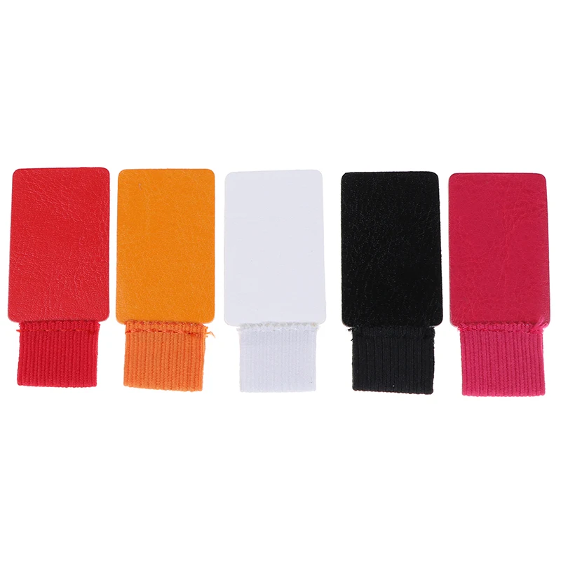 

Self-adhesive Leather Pen Clip Pencil Elastic Loop for Notebooks Journals Clipboards Pen Holder
