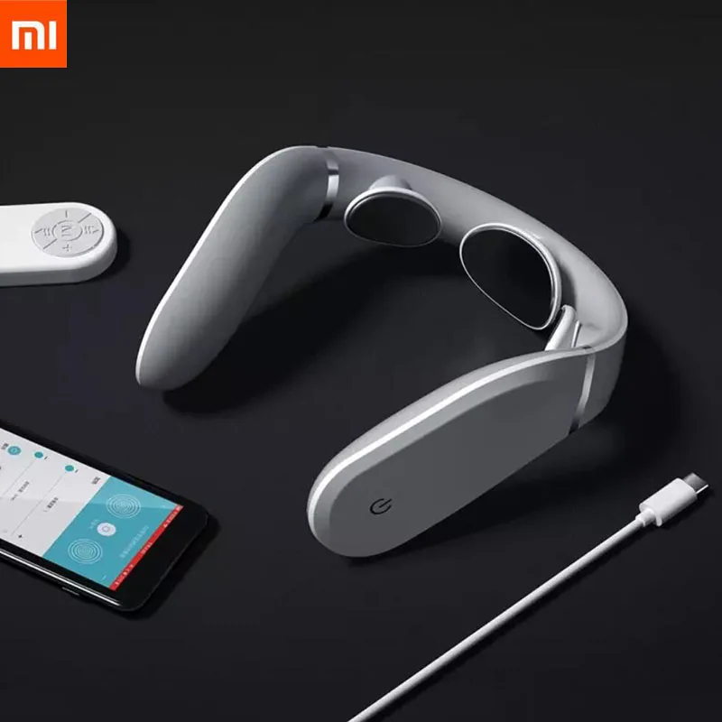 Оригинальный массажер Xiaomi Jeeback для шейного отдела позвоночника G2 TENS импульсный