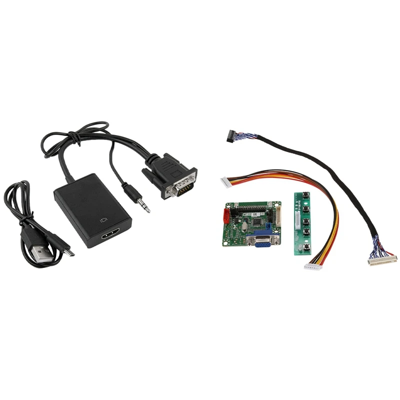 Mt561 B Универсальный Lvds ЖК монитор Экран драйвер платы контроллера с VGA в HDMI