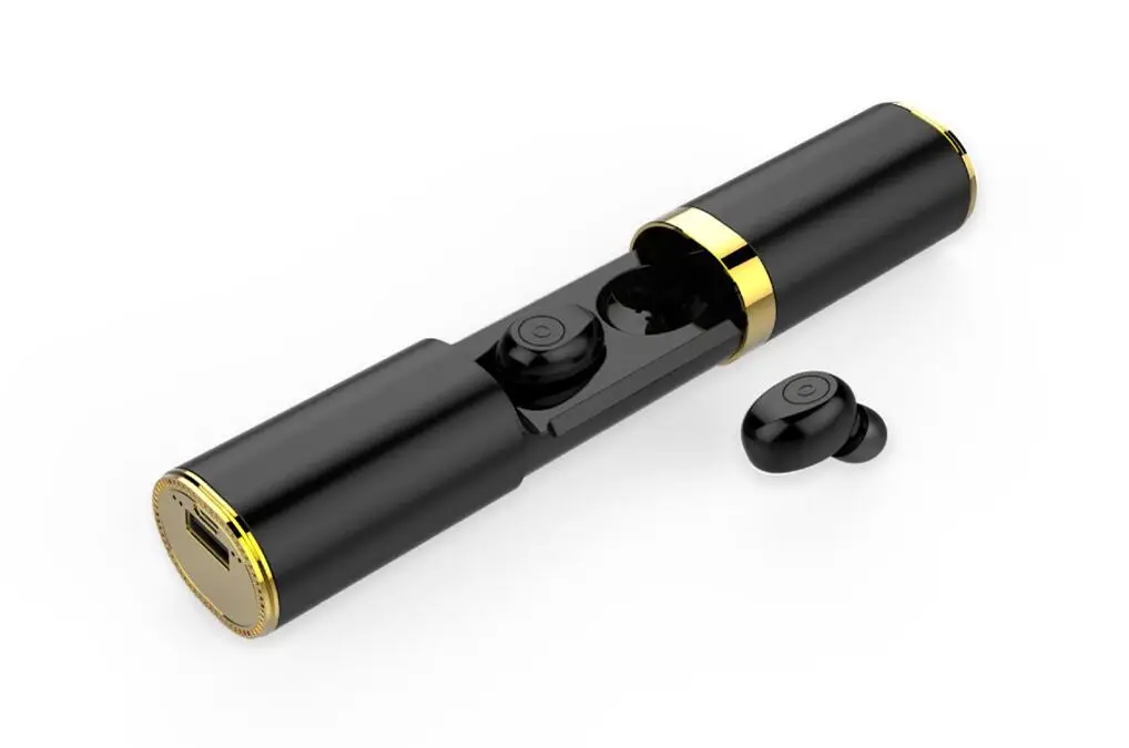 Black gold Новейший дизайн F9 Bluetooth 5,0 наушники TWS беспроводные наушники Blutooth наушники гарнитура спортивные наушники гарнитура - Цвет: Black gold