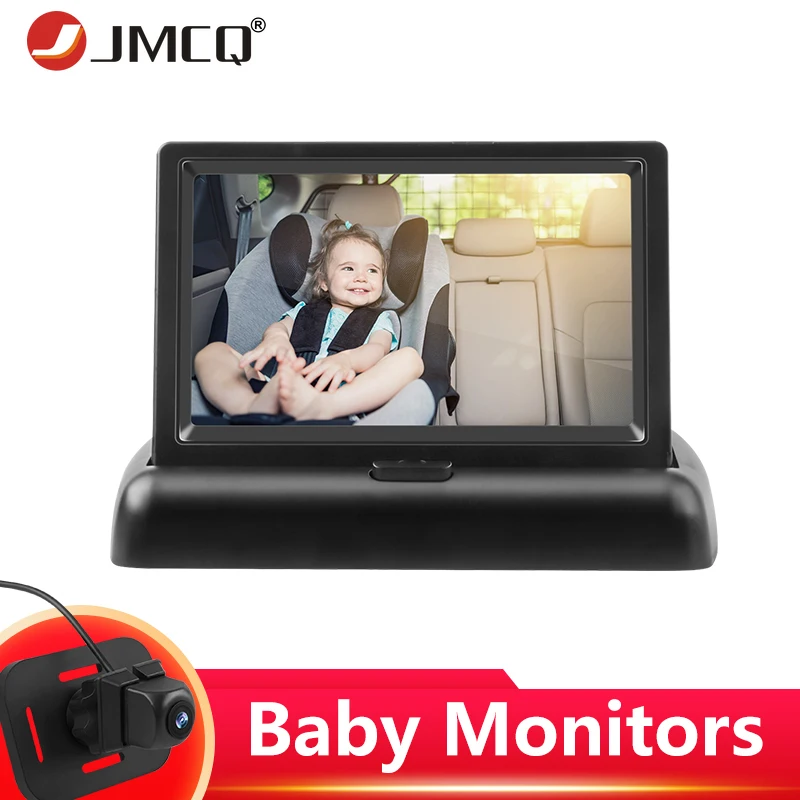Goede Jmcq Baby Monitoren Bewakingscamera 'S Bewakingscamera Kit In Auto Nachtzicht Ahd 1080P Achteruitrijcamera Hoofdsteun Monitor