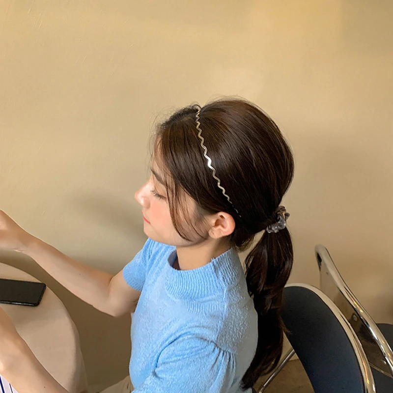 Обруч для волос женский геометрический 1 шт. Тонкая Повязка на голову - купить по