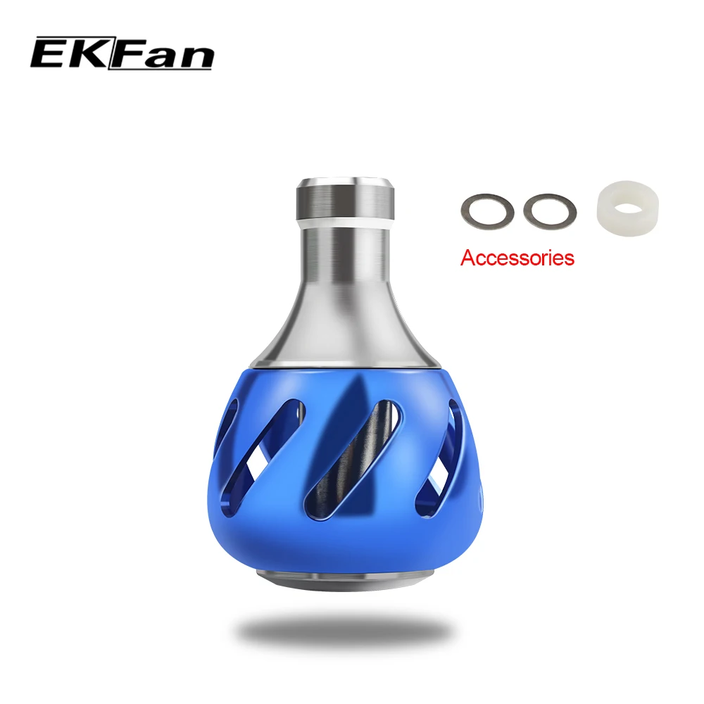EKFan Рыболовная катушка из алюминиевого сплава ручки для спиннинга 800 3000