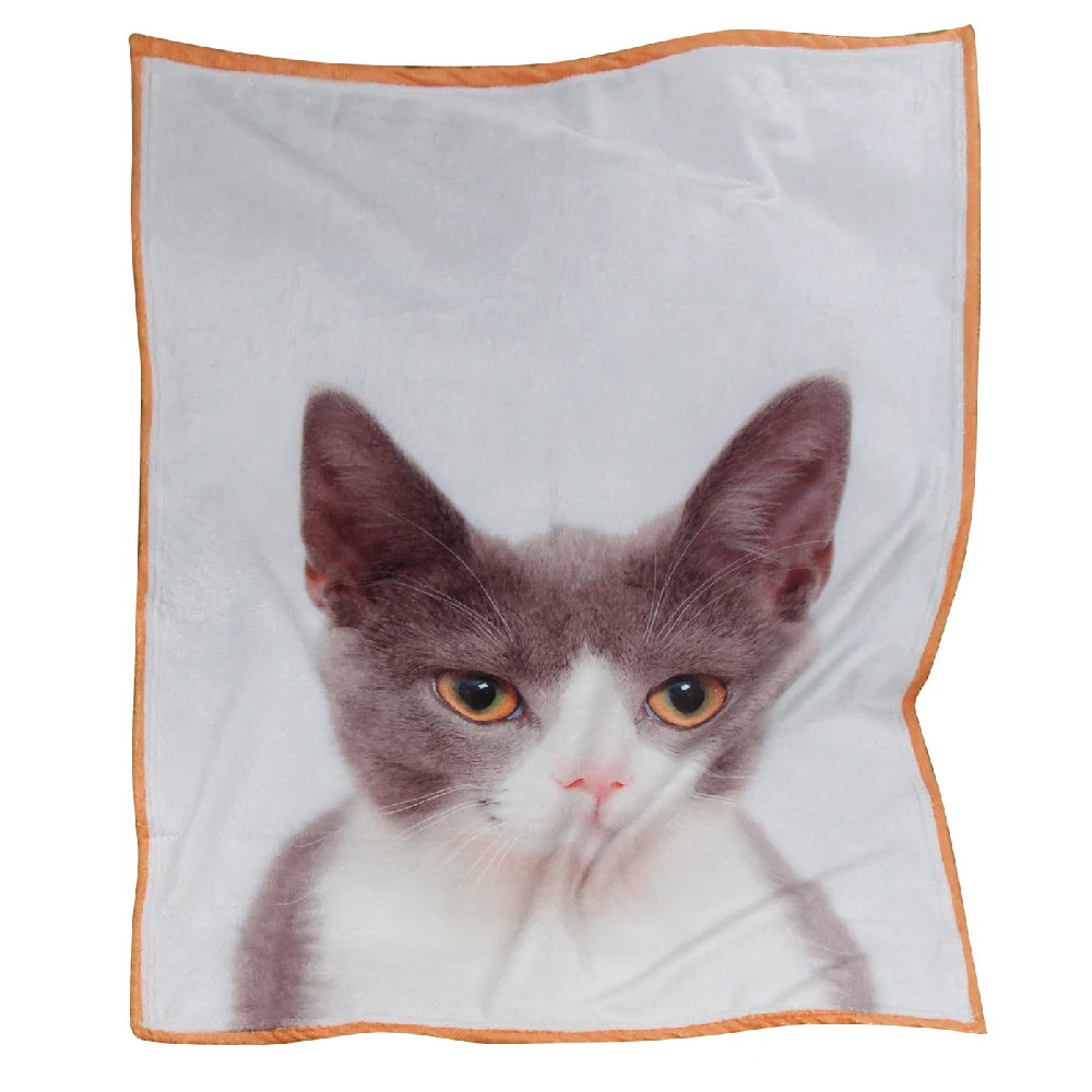 Индивидуальное одеяло плюшевое сделай сам персонализированное шерпа Флисовое