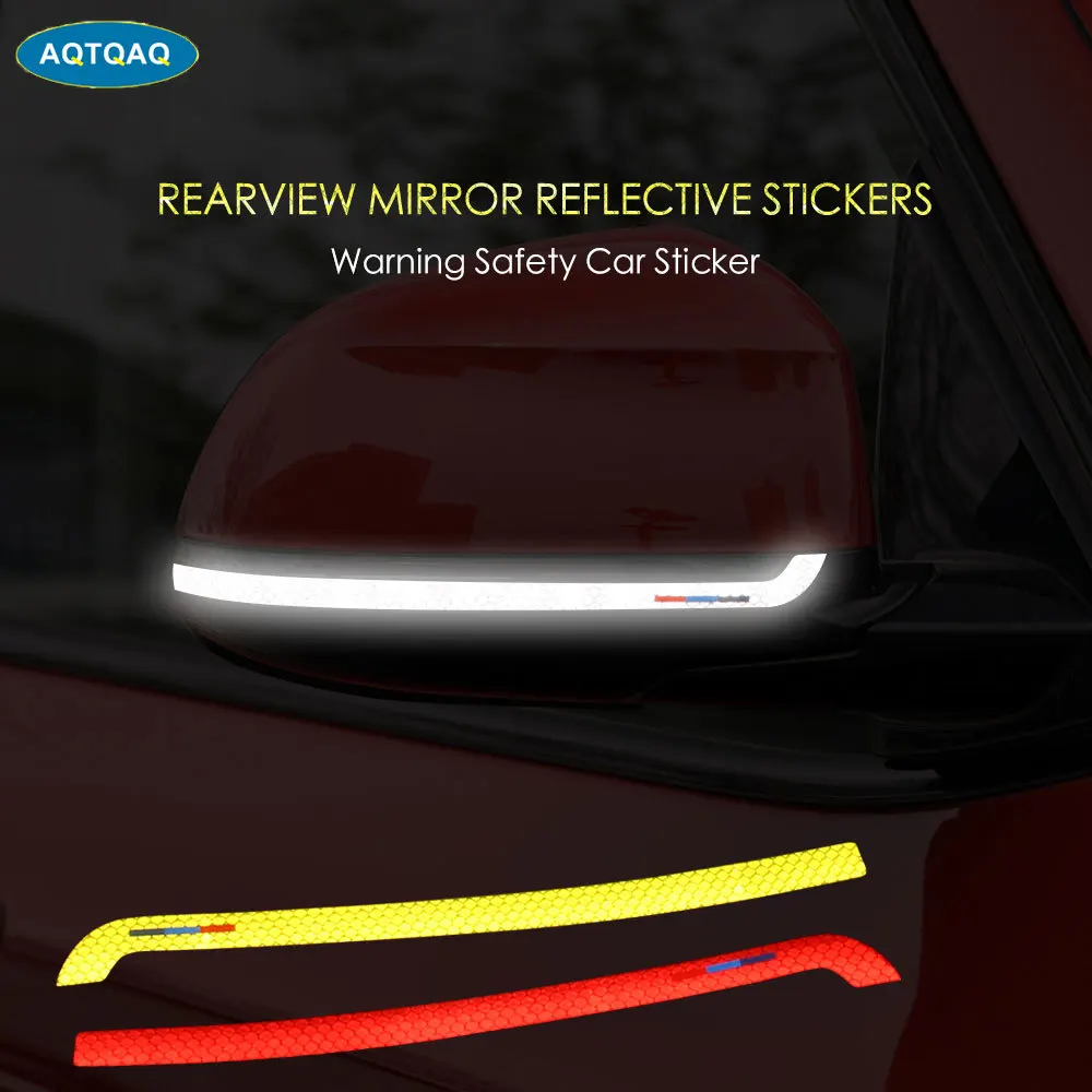 

1Pair Car Rear View Mirror Sticker Reflective Decal Vinyl Sticker Decal Stripe Sticker for BMW X Series X3 X4 X5 X6