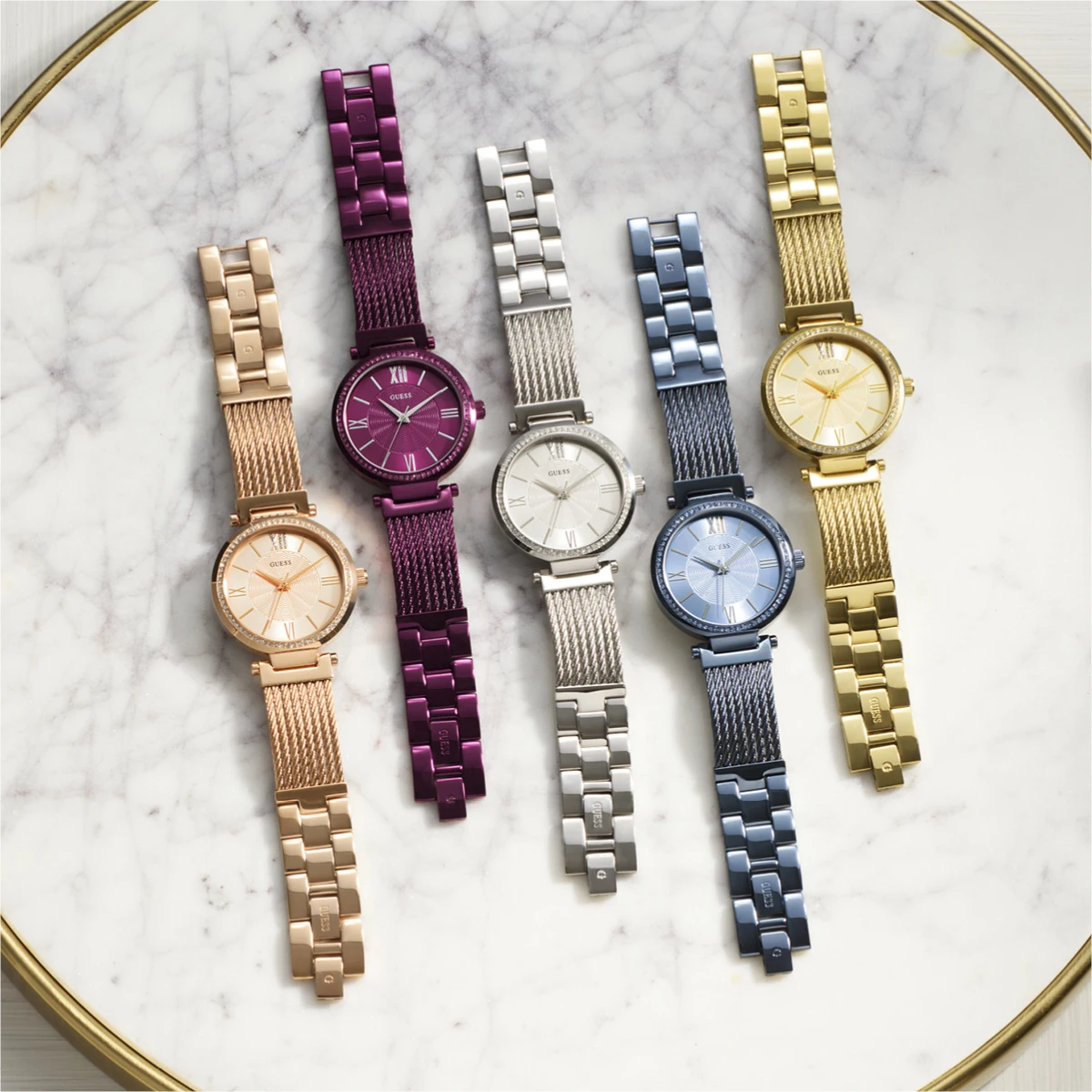 

Women Watches Luxury Guess GUW0638L2 Lady Wrist watch Quartz Clock Women Fashion Wristwatches