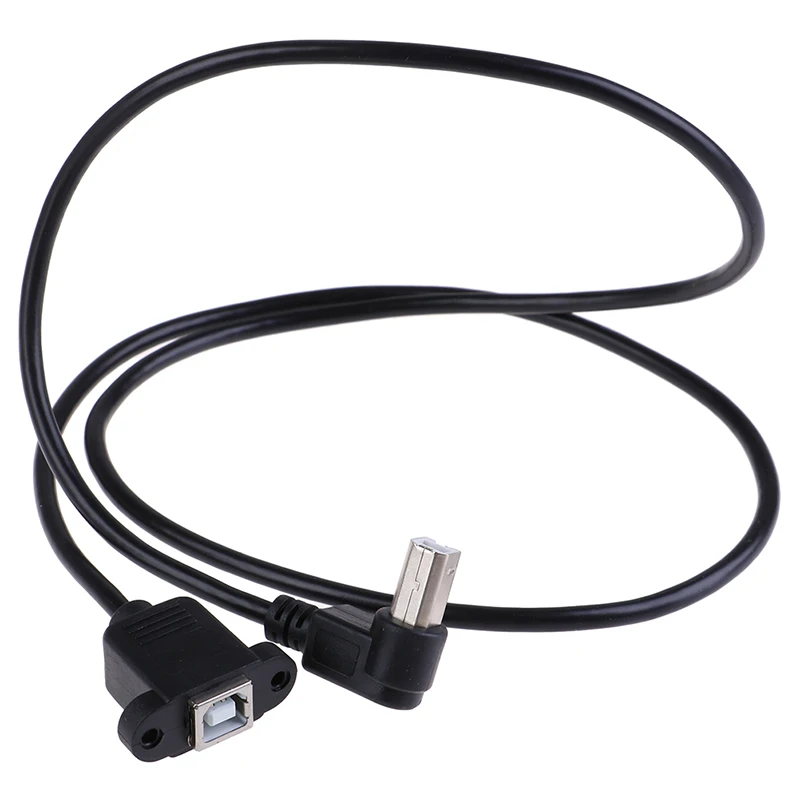 1 м/1 5 м прямоугольный USB Тип B штекер к гнездовой Принтер Панель Крепление
