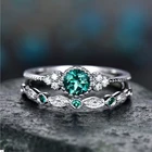 Женское кольцо из серебра 100% пробы, с бриллиантами