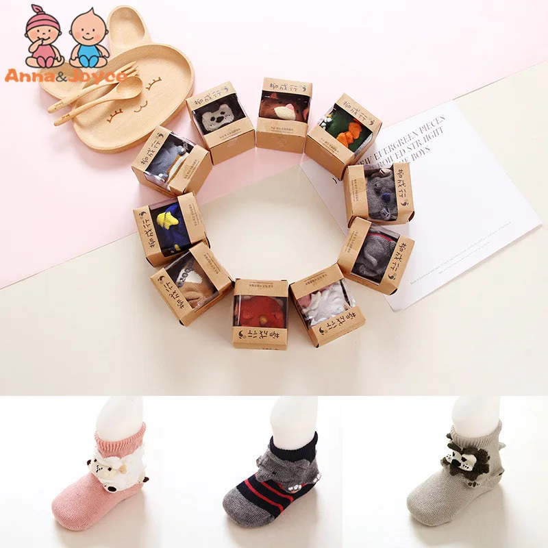 Креативные носки куклы для новорожденных объемные стереоскопические с