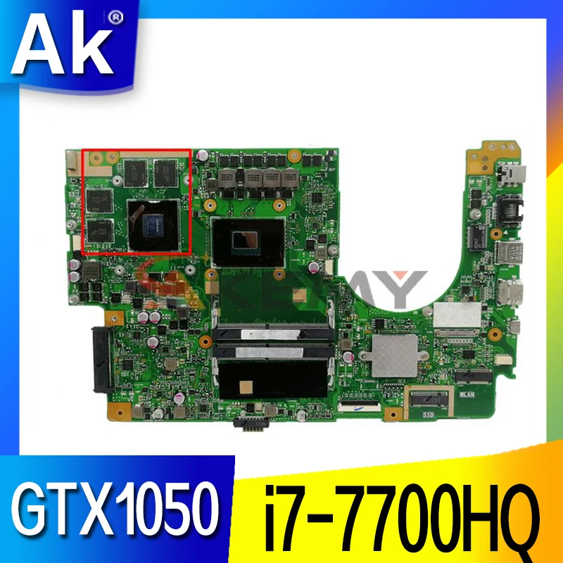 

X580VD Motherboard For ASUS X580 X580V X580VD X580VN Laptop Mainboard W/ i7-7700HQ GTX1050-4GB100% Fully Tested