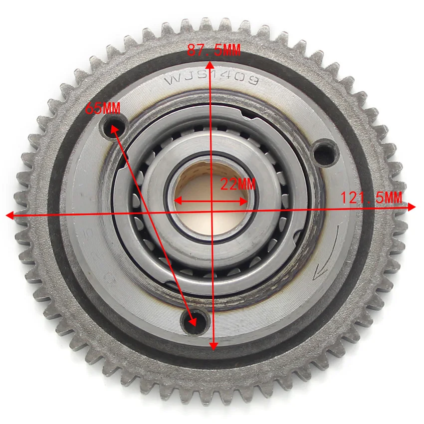Сцепление для мотоциклетного стартера Honda CH250 Elite 1985 1986 1987 1988 1989 CN250 Helix 1990-1986 Spazio -