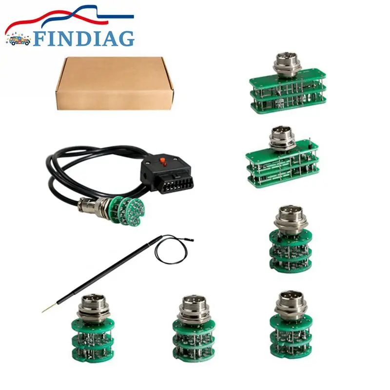 Новейший зеленый адаптер ECU Grearbox для вспышки работает вместе с диагностическим