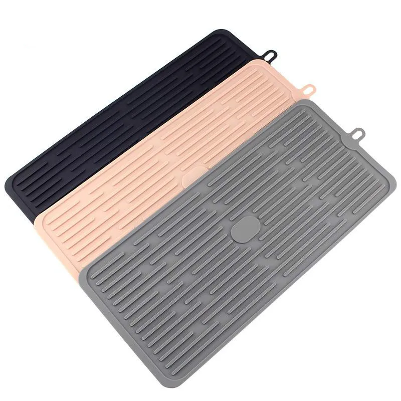 Large Silicone Table Placemat Heat Resistant Drying Mat Tableware Dishwasher Dish Cup Cushion Pad Dinnerware MJ1013 | Дом и сад