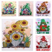 5d diy special drill diamond painting christmas partial drill paint cartoon goblin rhinestone embroidery painting for home decor