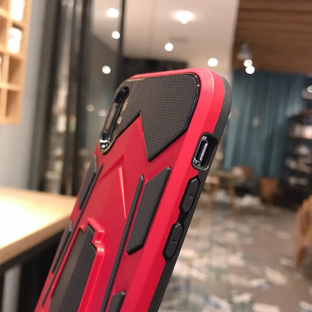 Shockproof Armor Case For Redmi K20 Pro Note 7 7a 6 8 Stand Holder Car Ring Phone Cover for Xiaomi Mi 9T Mi9 se CC9e |