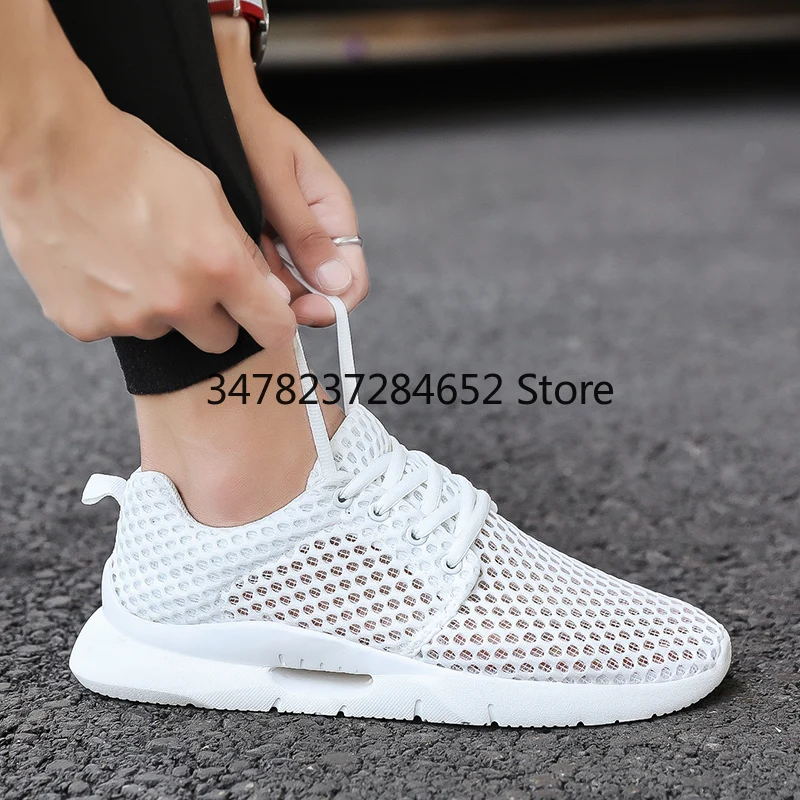 Weweya/большие размеры 39-48 летние мужские кроссовки глубокая дышащая обувь