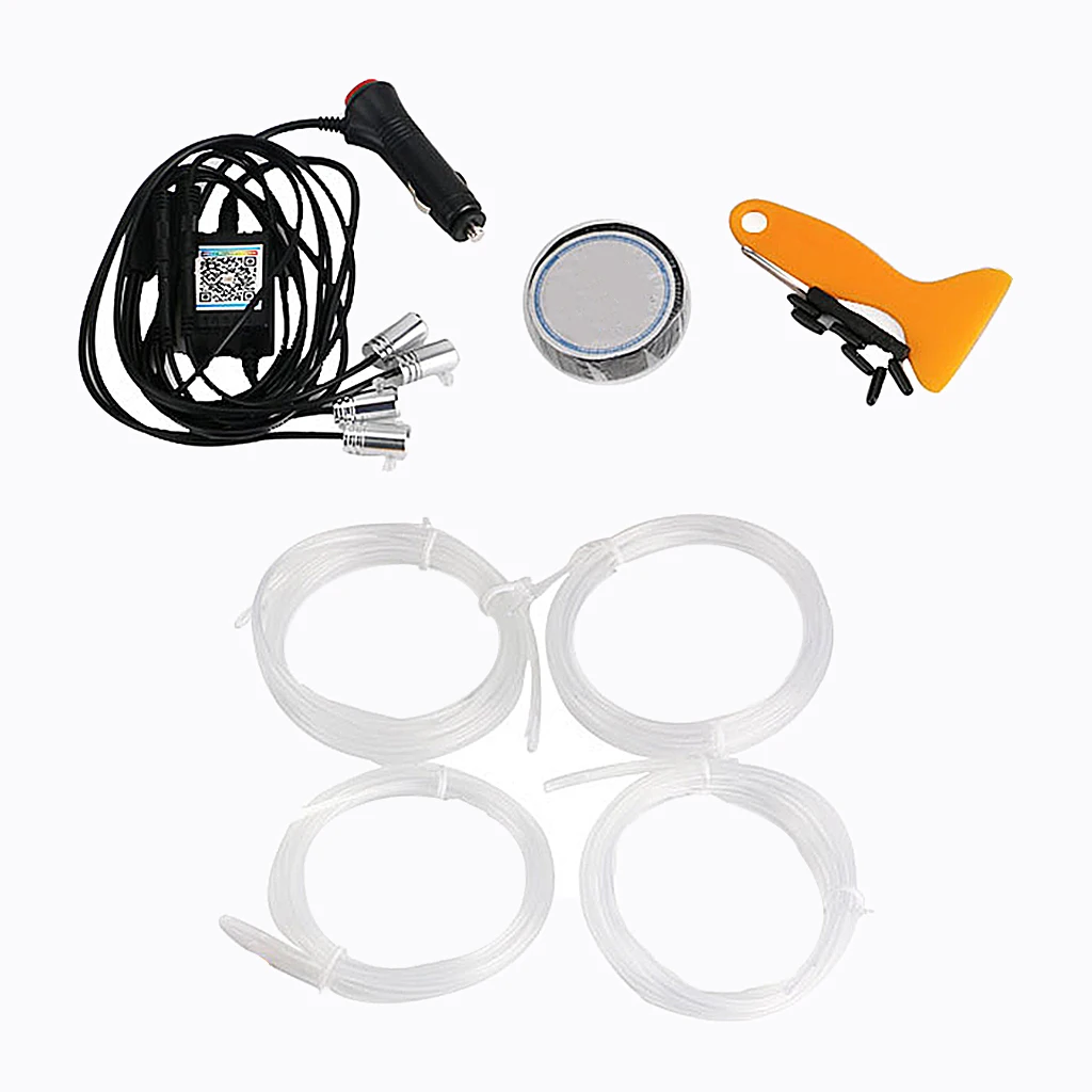 

Auto LED RGB Interior Atmosphere Light Decorative Lamp With Wireless Remote Music Control