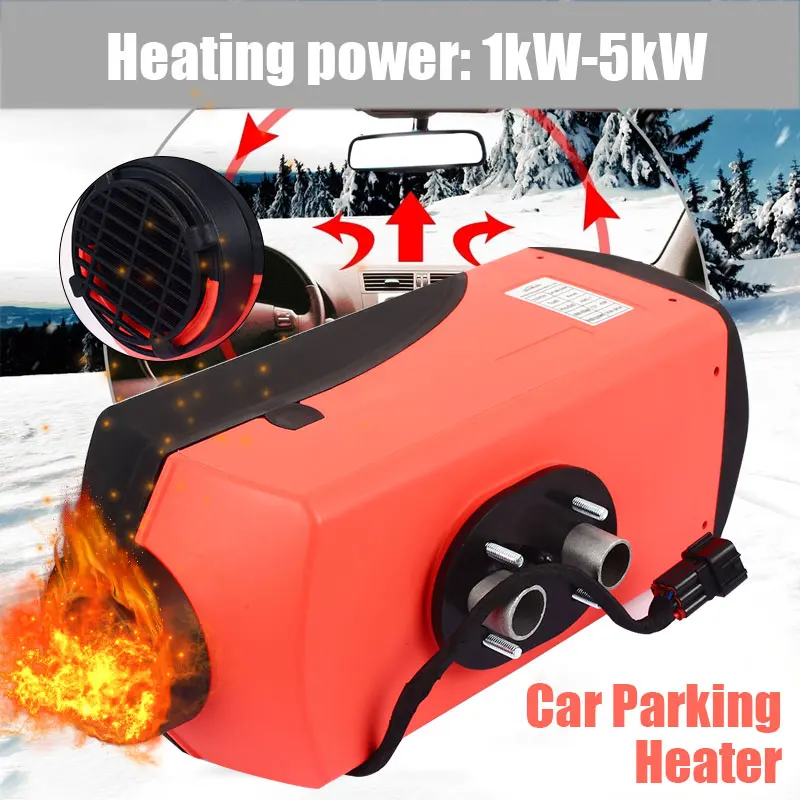 Автомобильный обогреватель 5 кВт 12 В воздушный дизельный парковочный с пультом