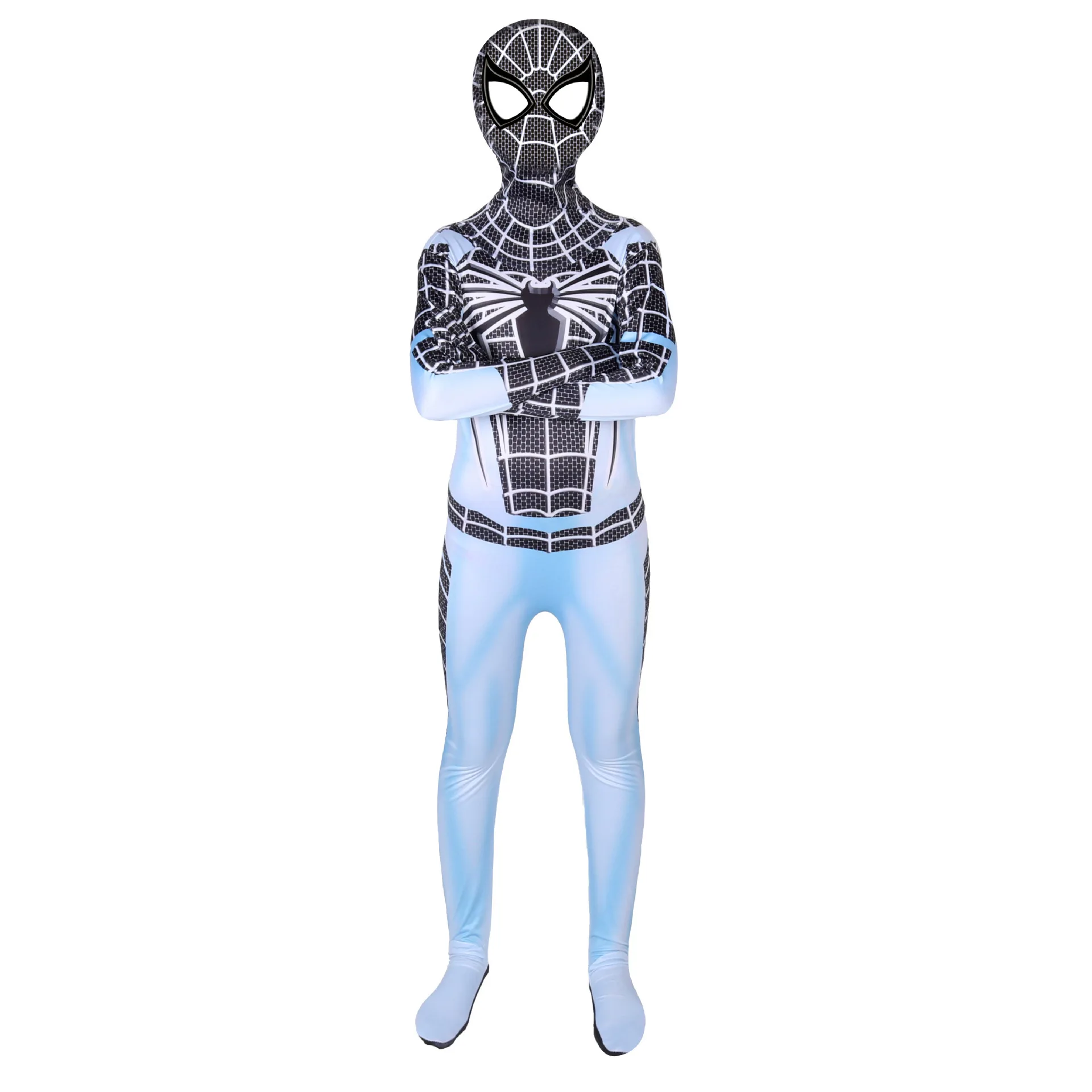 Новый детский маскарадный костюм Человек-паук для мальчиков вдали от дома зентай