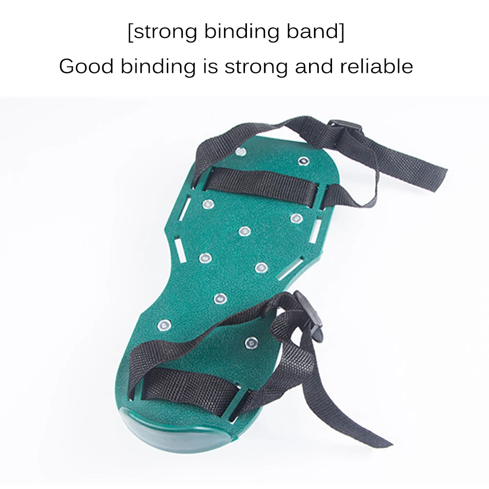 1 пара трава шипованные Садоводство ходьба Revitalizing лужайка аэратор Босоножки