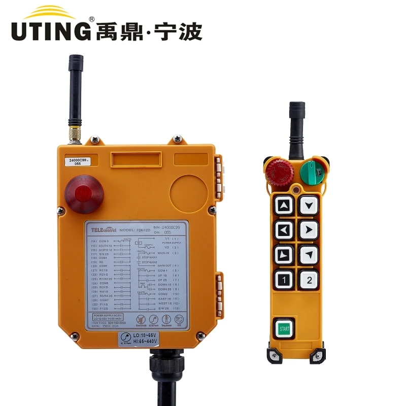 Промышленный беспроводной радиопульт дистанционного управления F24-8S для