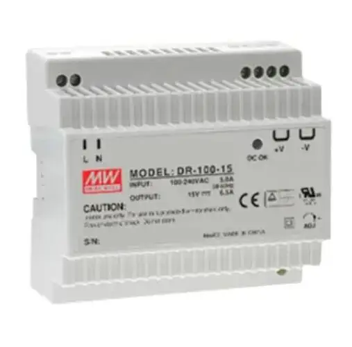 Импульсный источник питания DR 100 15 Вт | в 88 264VAC/124 370VDC 6.5A|Замыкатели|